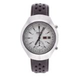 Seiko 'Helmet' chronograph automatic stainless steel gentleman's wristwatch, ref. 6139-7100,