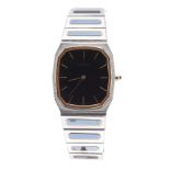 Eterna CXXV stainless steel and sapphire gentleman's bracelet watch, ref. 761.4208.44, limited