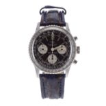 Breitling Navitimer chronograph stainless steel gentleman's wristwatch, ref. 806, circa 1966, serial