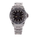 Rolex Oyster Perpetual Submariner (metres first) stainless steel gentleman's bracelet watch, ref.