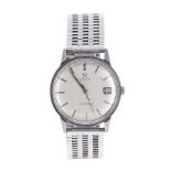 Omega Seamaster automatic stainless steel gentleman's bracelet watch, ref. 166.02, circa 1966,