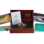 Fine Rolex Oyster Perpetual Cosmograph Daytona gold and stainless steel gentleman's bracelet watch,