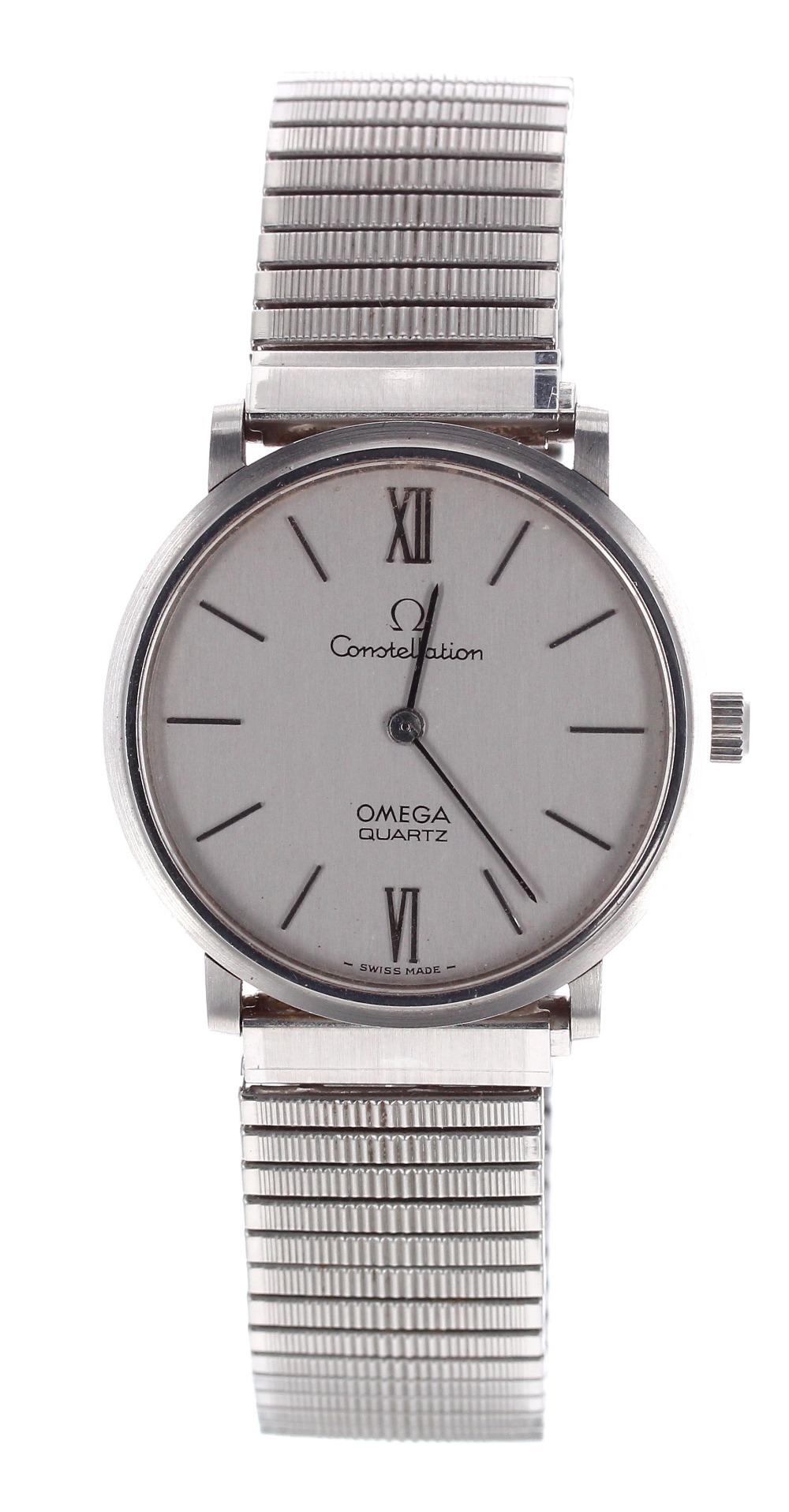 Omega Constellation Quartz stainless steel gentleman's bracelet watch, ref. 191 0032, circa 1975,