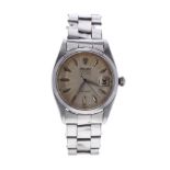 Rolex Oysterdate Precision stainless steel gentleman's bracelet watch, ref. 6494, circa 1954, serial