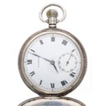 Stayte silver (.925) lever hunter pocket watch, Birmingham 1928, signed 15 jewel non-magnetic