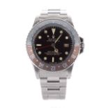 Rare Rolex Oyster Perpetual GMT-Master stainless steel gentleman's bracelet watch, ref. 1675,