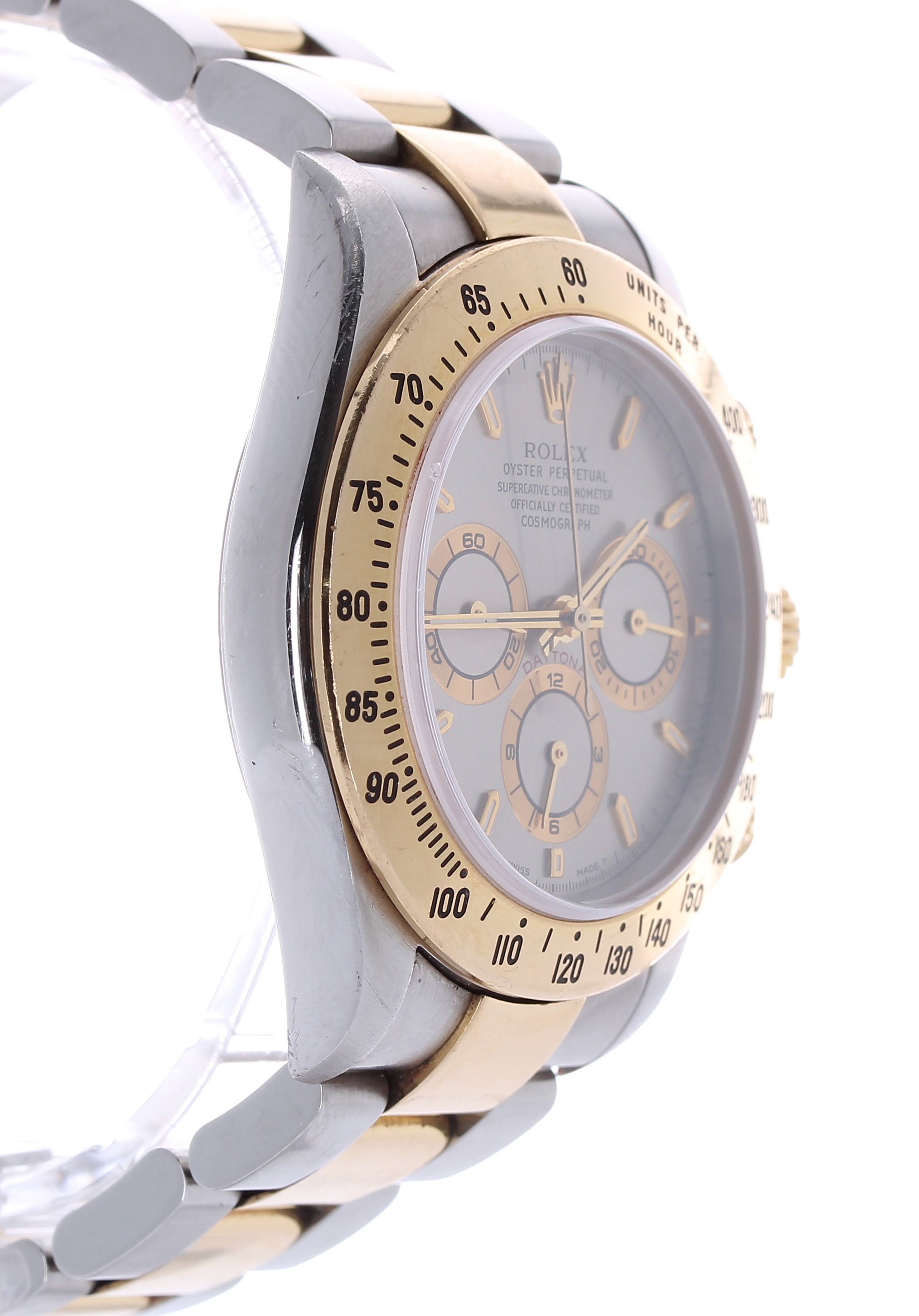 Fine Rolex Oyster Perpetual Cosmograph Daytona gold and stainless steel gentleman's bracelet watch, - Image 4 of 6