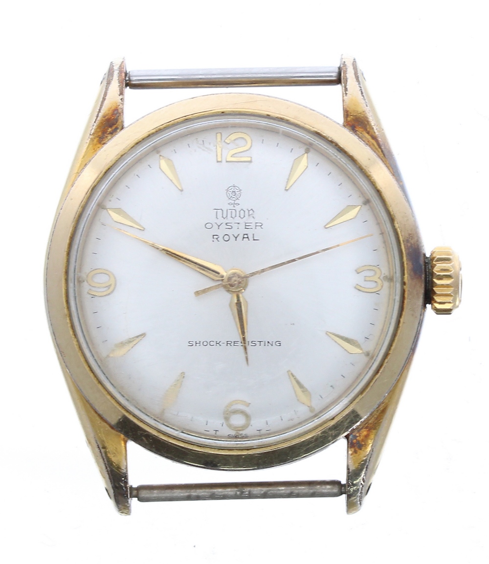 Tudor Oyster Royal gold plated and stainless steel gentleman's wristwatch, ref. 7934, circa 1963,