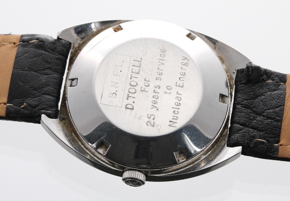 Zenith Auto Sport 28800 automatic stainless steel gentleman's wristwatch, ref. GR 720001, circa - Image 2 of 3