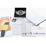 Bulova Accutron Spaceview stainless steel gentleman's bracelet watch, ref. 7369, no. 482995, circa