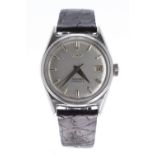 Tissot Visodate automatic stainless steel gentleman's wristwatch, ref. 67012-2, circular silvered