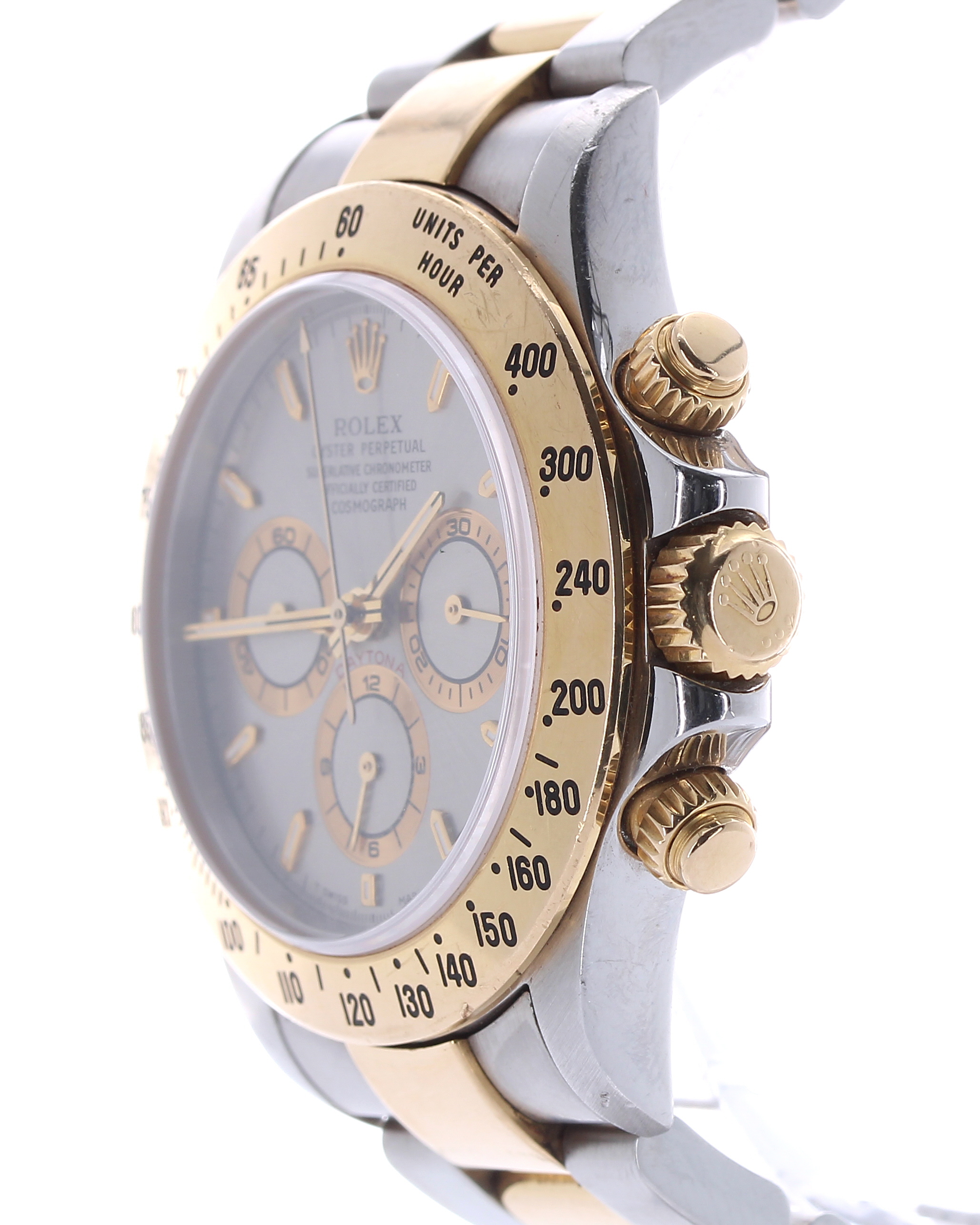 Fine Rolex Oyster Perpetual Cosmograph Daytona gold and stainless steel gentleman's bracelet watch, - Image 3 of 6