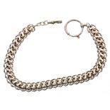 14k yellow gold watch Albert chain, 14.8gm, 11" long