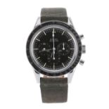 Omega Speedmaster chronograph stainless steel gentleman's wristwatch, ref. 2998-62, circa 1962,
