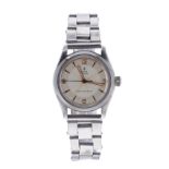 Tudor Oyster 'Small Rose' stainless steel gentleman's bracelet watch, ref. 7803, circa 1950s, case