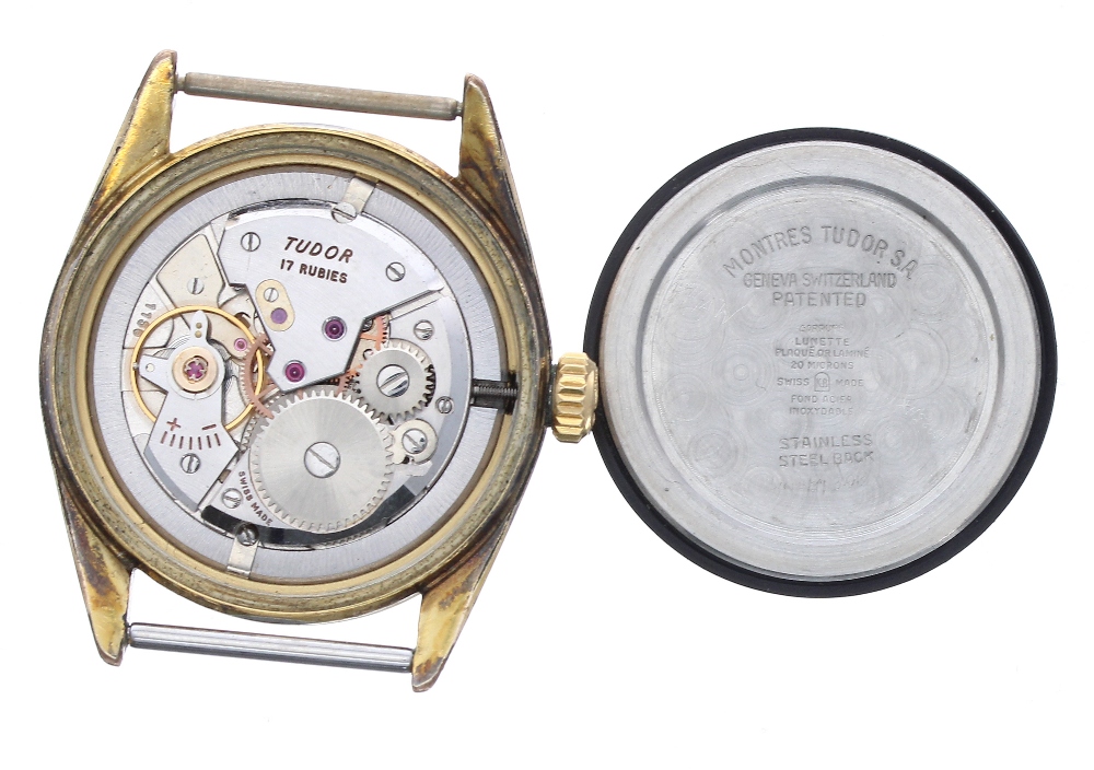 Tudor Oyster Royal gold plated and stainless steel gentleman's wristwatch, ref. 7934, circa 1963, - Image 3 of 3