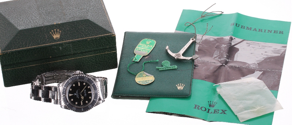 Rolex Oyster Perpetual Submariner (metres first) stainless steel gentleman's bracelet watch, ref. - Image 2 of 12