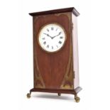Extremely rare and early surviving Murday/Reason Manufacturing Co. electric master clock, with short