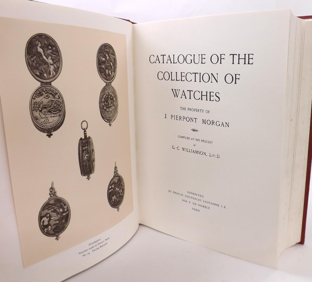 Catalogue of the Collection of Watches - The Property of J. Pierpont Morgan, compiled at his request - Image 2 of 2