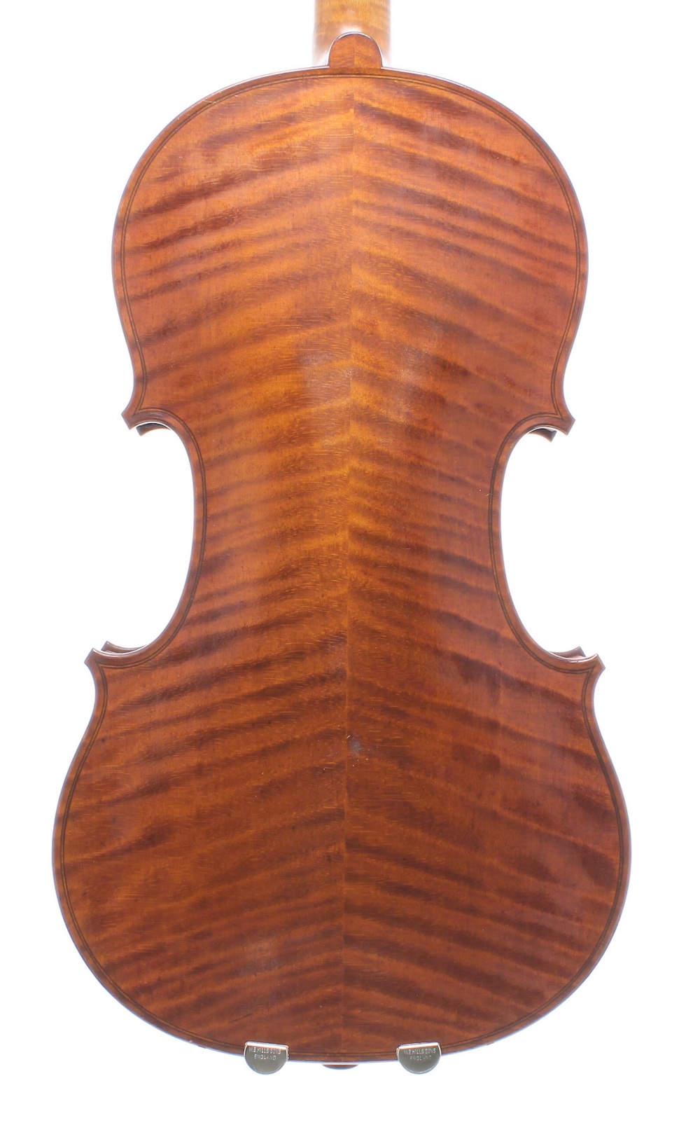 English violin by and labelled William E. Hill & Sons, Makers, 140 New Bond Street, London, 1934 no. - Image 2 of 3