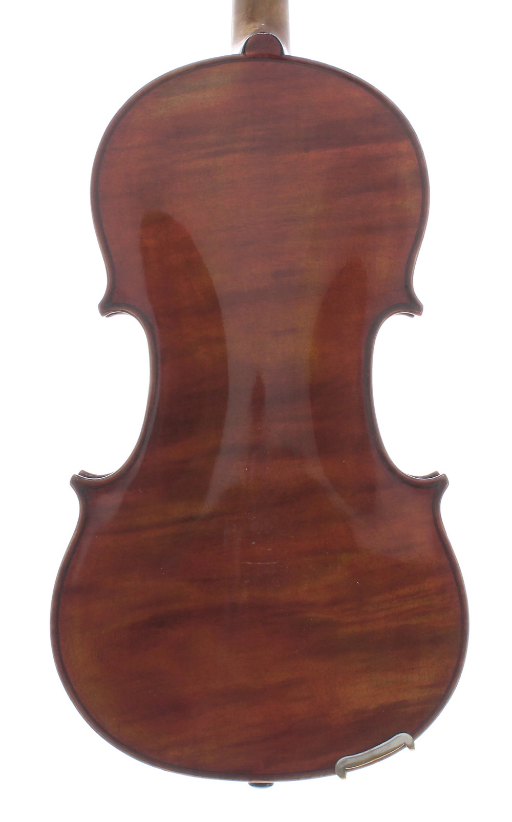 Violin labelled Leon Mougenot, Mirecourt, no. 377, annee 1923, 14 1/8", 35.90cm - Image 2 of 3