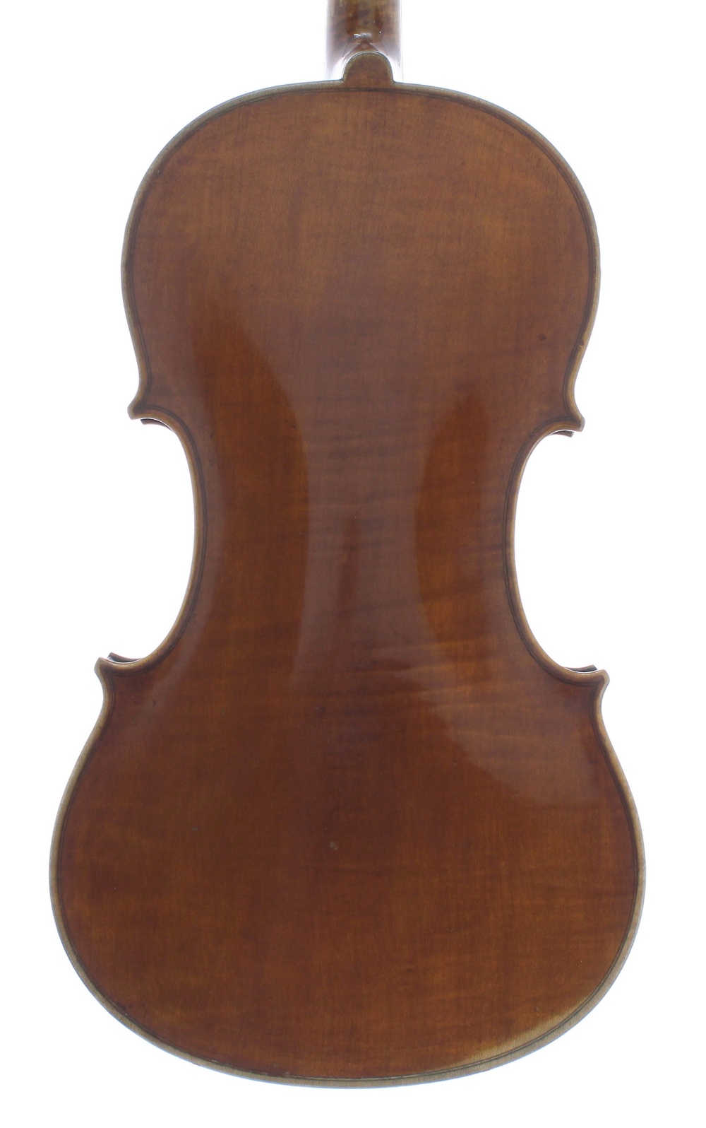 Scottish violin by and labelled Made by Williamson Blyth, Edinburgh 893, 14 3/16", 36cm - Image 2 of 3