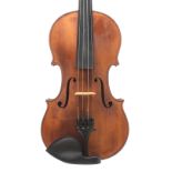 English violin by and labelled William E. Hill & Sons, Makers, 140 New Bond Street, London, 1934 no.