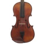 German viola from Neuner and Hornsteiner circa 1890, labelled Antonio Martello, Faubourg Saint