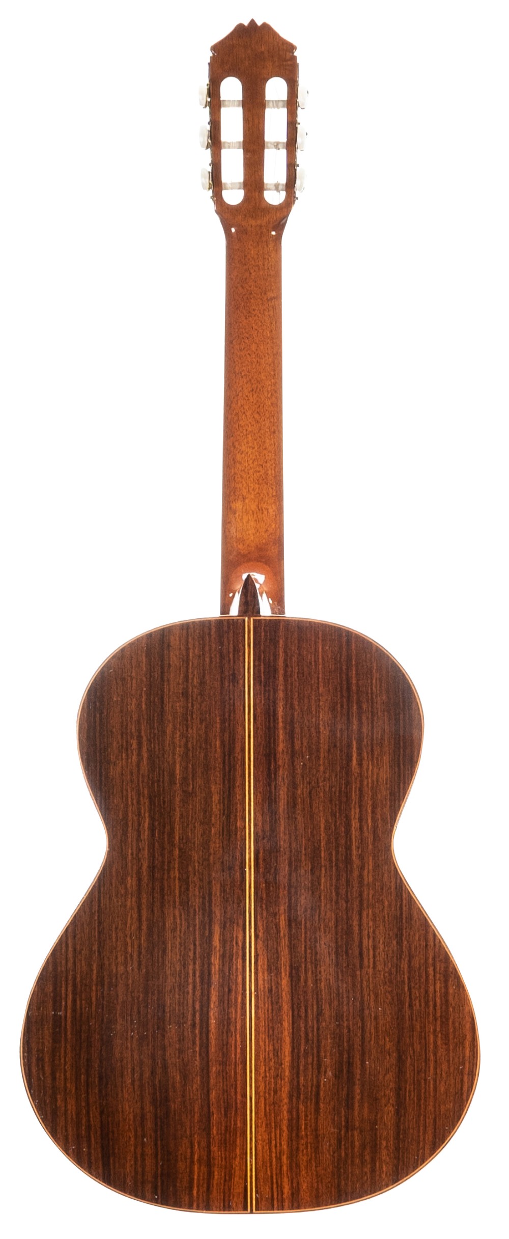 1982 José Ramirez guitar, made in Madrid, Spain; Back and sides: Indian rosewood, minor surface - Image 2 of 2