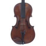 20th Century viola of the Wilkinson School labelled Albertelli..., Genova-1927, the one piece back