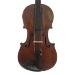 Mittenwald violin circa 1850, 13 7/8", 35.20cm