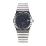 Omega Constellation Chronometer automatic stainless steel gentleman's bracelet watch, circa 2006,