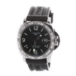 Panerai Luminor GMT (B Series) automatic stainless steel gentleman's wristwatch