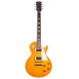 1984 Tokai Love Rock electric guitar, made in Japan, ser. no. 4xxxxx4; Finish: lemon top, various