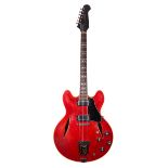 1968 Gibson Trini Lopez semi-hollow body electric guitar, made in USA, ser. no. 8xxxx2; Finish: