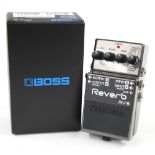 Boss RV-6 Reverb guitar pedal, boxed