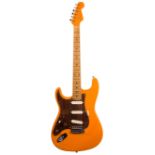 42nd Street Guitars '56 Custom left-handed electric guitar with reverse headstock, made in