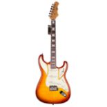 2018 Burns Club Series King Cobra electric guitar, sunburst finish (new/old stock)