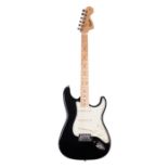 2010 Squier by Fender Affinity Series Strat electric guitar with various quality upgrades; Finish: