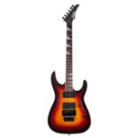 1990s Vester Custom Shop electric guitar; Finish: sunburst, minor dings and surface scratches;