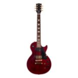 2004 Gibson Les Paul Studio electric guitar, made in USA, ser. no. 0xxx4xx3; Finish: wine red;