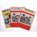 The Beatles - six Beatles song books including Northern Songs Limited 'Things We Said Today', '
