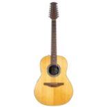 Celebrity by Ovation Model CC165 twelve string electro-acoustic guitar, made in Korea; Finish: