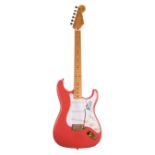 Hank Marvin - Squier by Fender Hank Marvin signature Stratocaster electric guitar bearing Hank