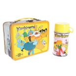 The Beatles - Yellow Submarine Thermos lunch box containing original flask