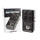 TC Electronic Dark Matter distortion guitar pedal, boxed