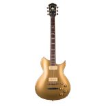 2006 Washburn WI66 PROG electric guitar, made in Korea, ser. no. N06xxxxx4; Finish: gold sparkle;