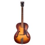 1965 Hofner Congress archtop guitar, made in Germany, ser. no. 1xxx5; Finish: brunette, lacquer