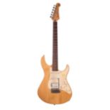 Yamaha Pacifica 112 electric guitar; Finish: natural, various dings; Fretboard: rosewood; Frets: