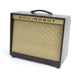 Tone Americana Evil Robot Phil X Custom 214 guitar amplifier, made in USA, ser. no. 1200, recently